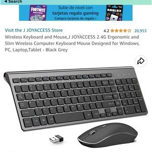 Wireless Keyboard and mouse